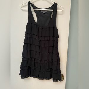 Cute ruffle mini dress